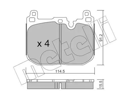 METELLI 22-1015-4