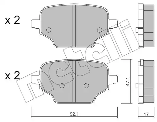 METELLI 22-1245-0