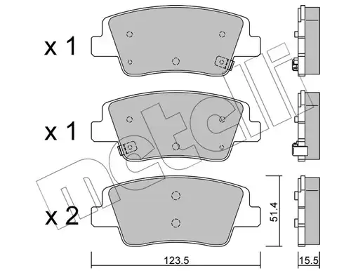 METELLI 22-1360-0