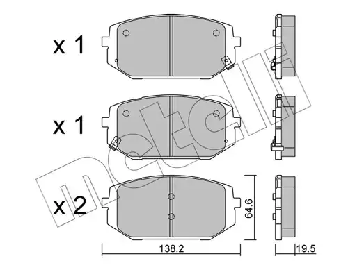 METELLI 22-1361-0