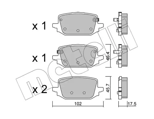 METELLI 22-1366-0