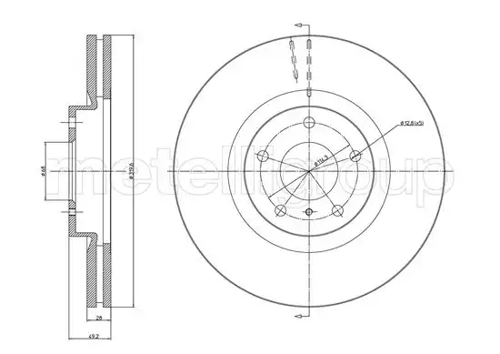 METELLI 23-1070C