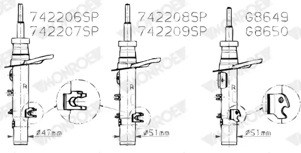 MONROE 742207SP