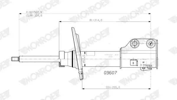 MONROE G9607