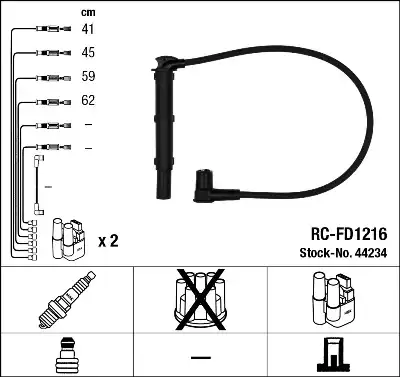 NGK 44234