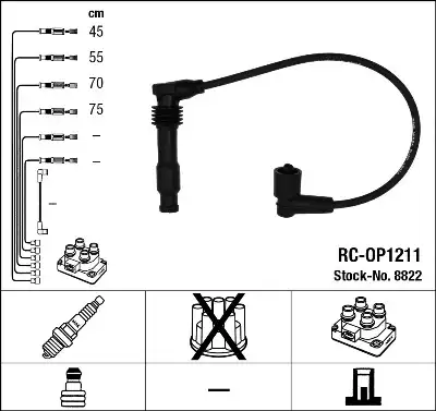 NGK 8822