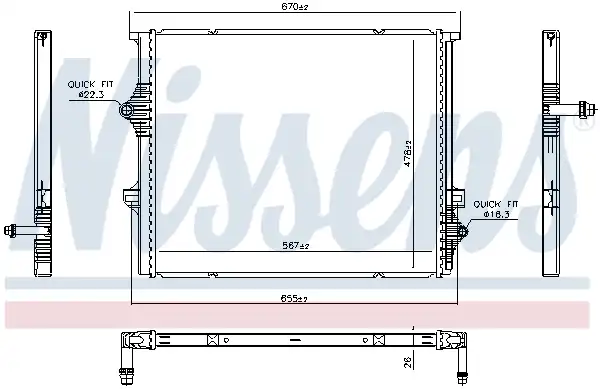 NISSENS 606397