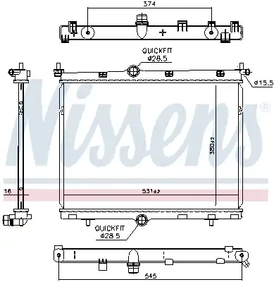 NISSENS 607030