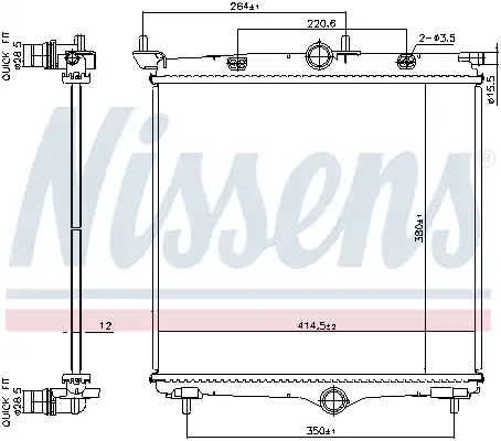 NISSENS 607031