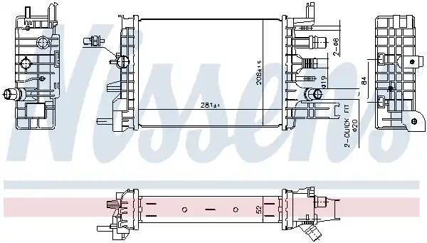 NISSENS 607033