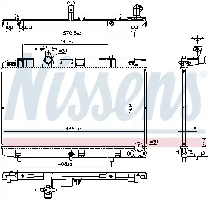 NISSENS 607106