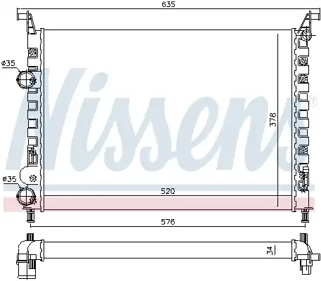 NISSENS 61684