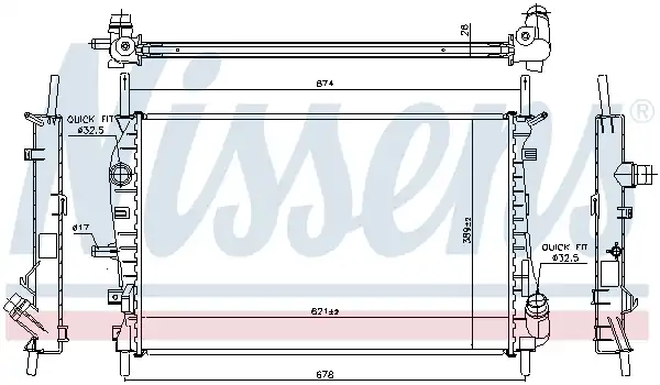 NISSENS 62023A