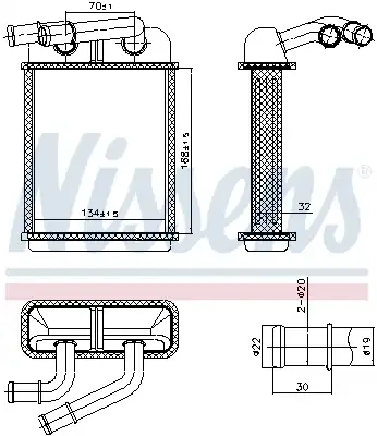NISSENS 707313