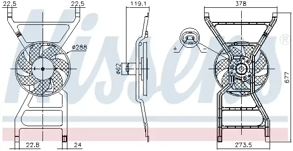 NISSENS 850089