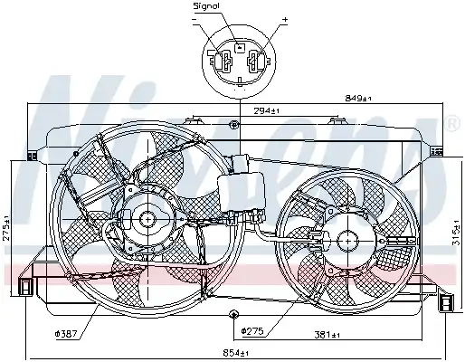 NISSENS 85826