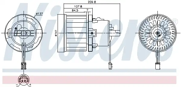 NISSENS 87610