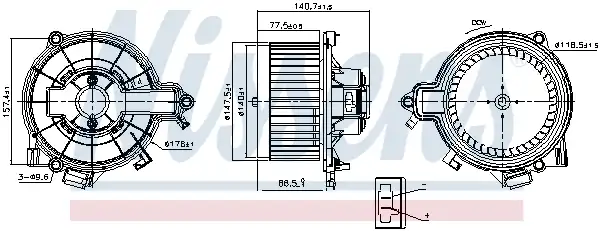 NISSENS 87616