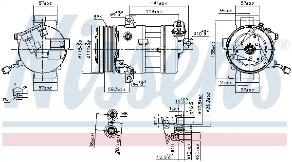 NISSENS 890667