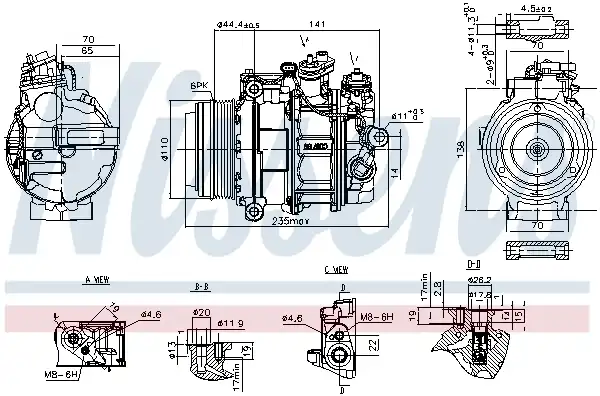 NISSENS 890749