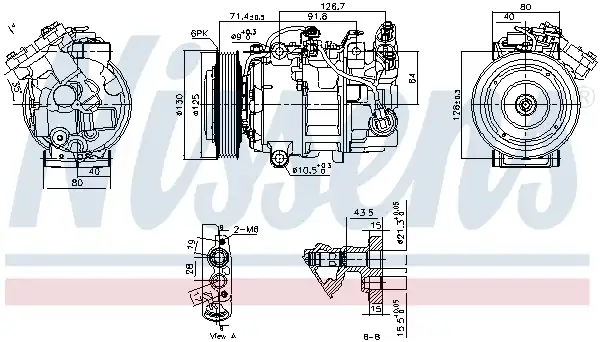 NISSENS 890763