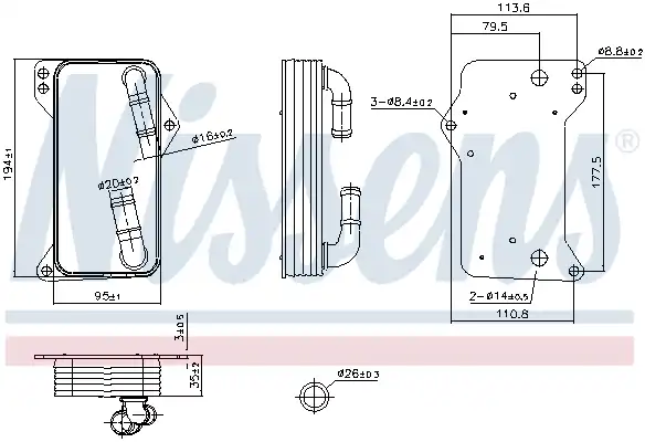 NISSENS 91505