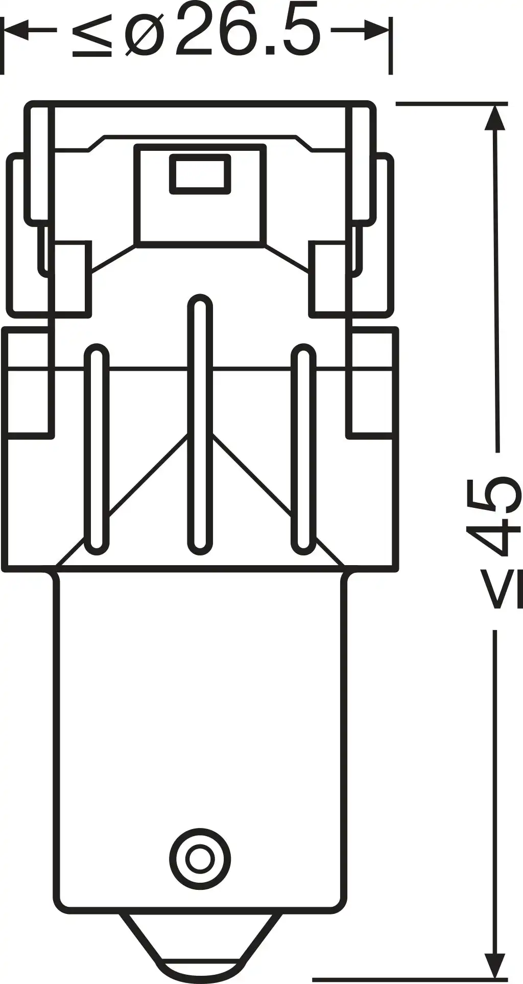 OSRAM 7506DRP-2BL