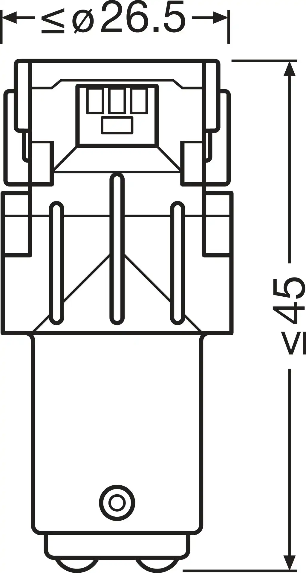 OSRAM 7528DRP-2BL