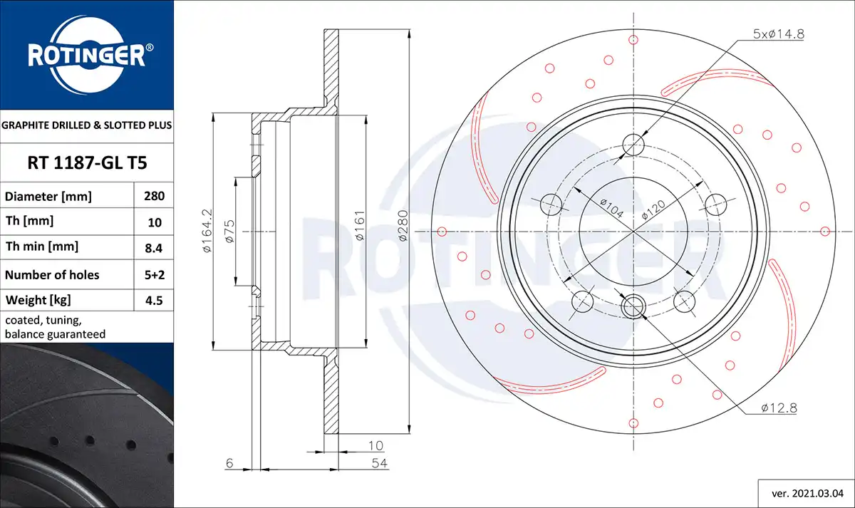 ROTINGER RT 1187-GL T5