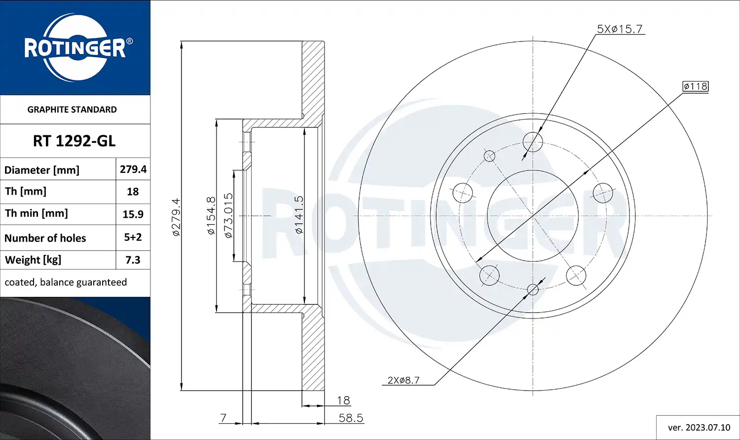ROTINGER RT 1292-GL