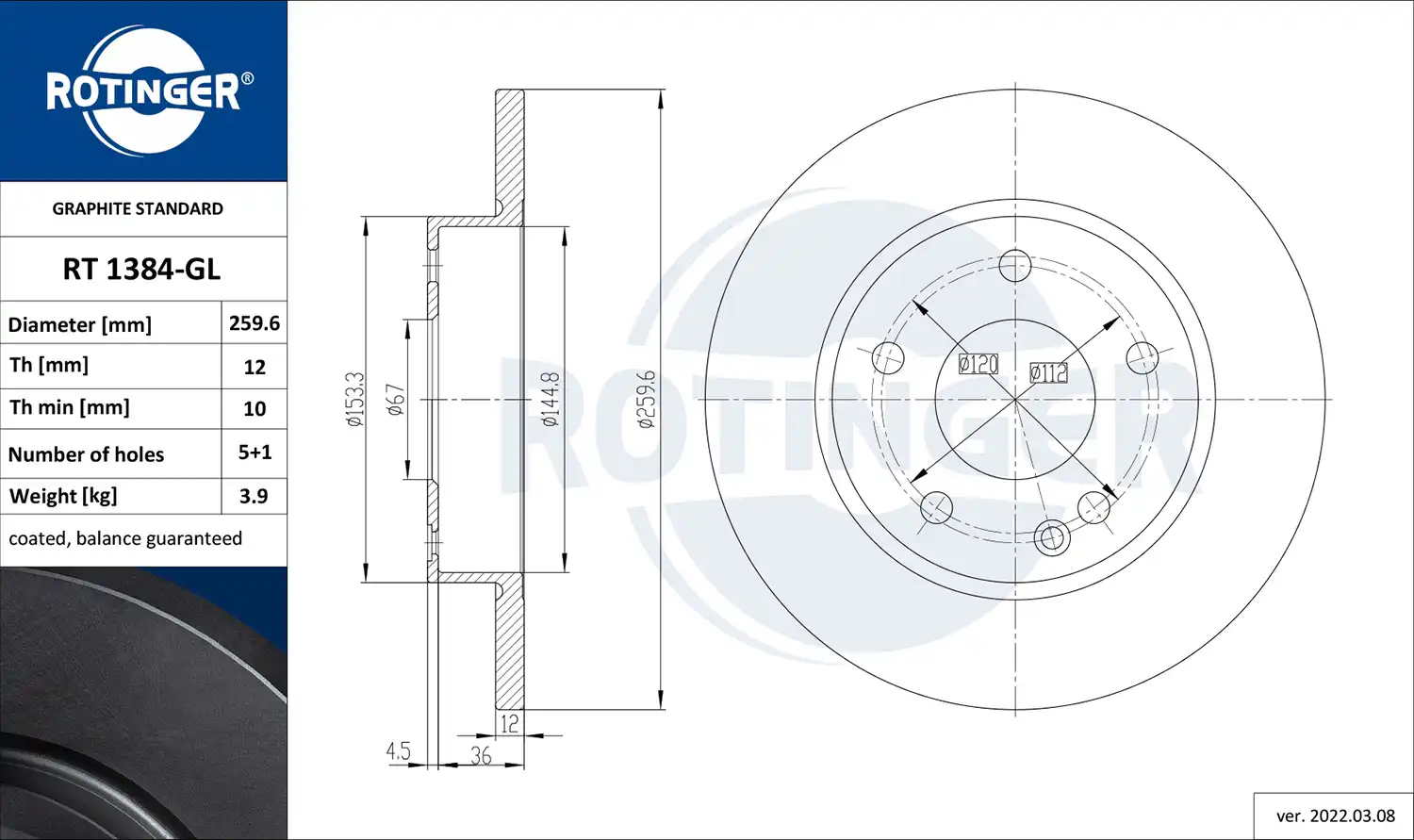ROTINGER RT 1384-GL