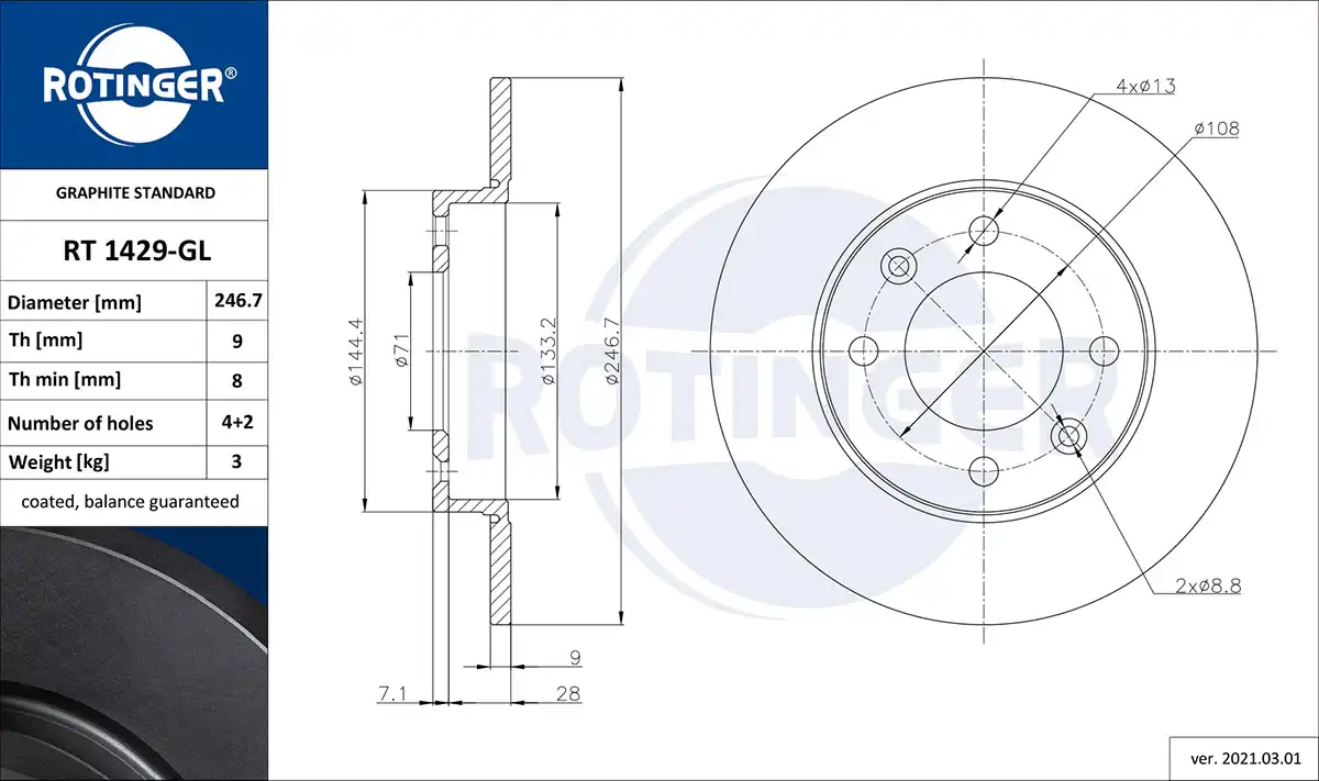 ROTINGER RT 1429-GL