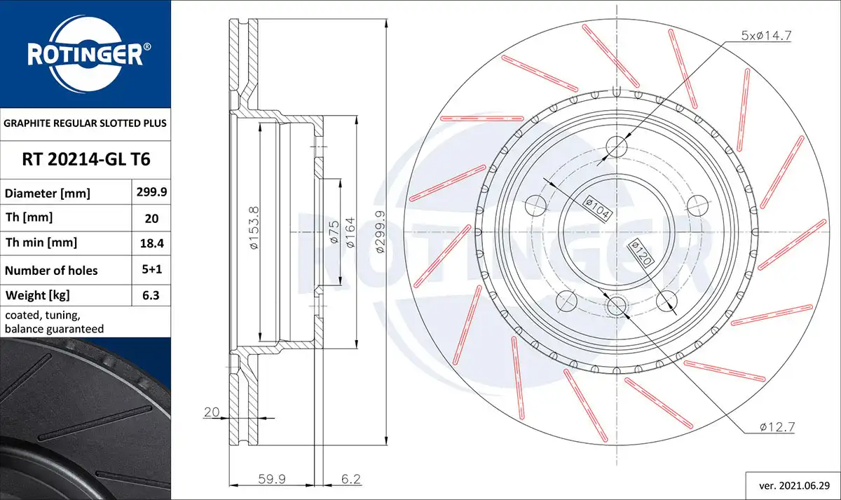 ROTINGER RT 20214-GL T6