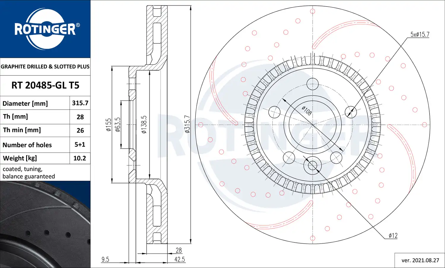 ROTINGER RT 20485-GL T5