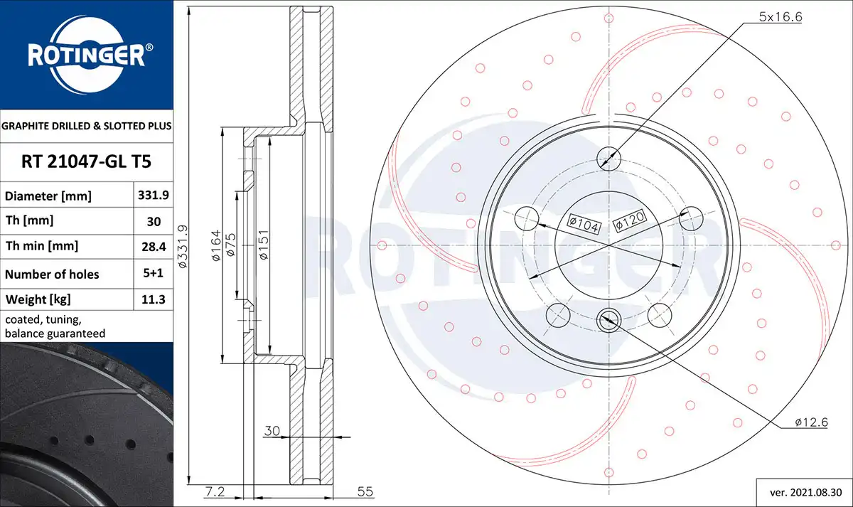 ROTINGER RT 21047-GL T5