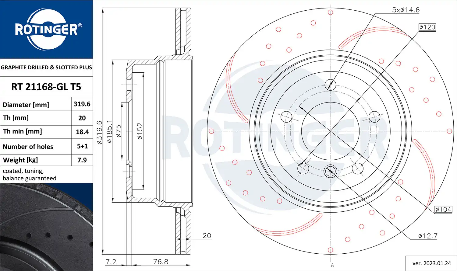 ROTINGER RT 21168-GL T5