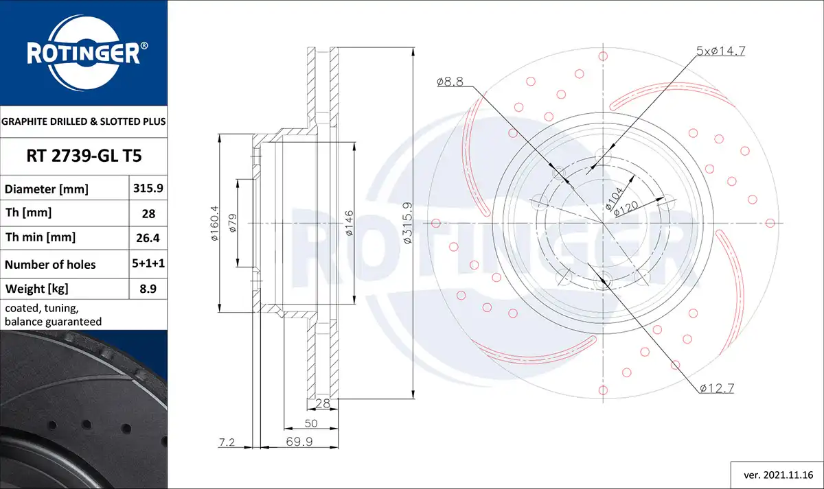 ROTINGER RT 2739-GL T5