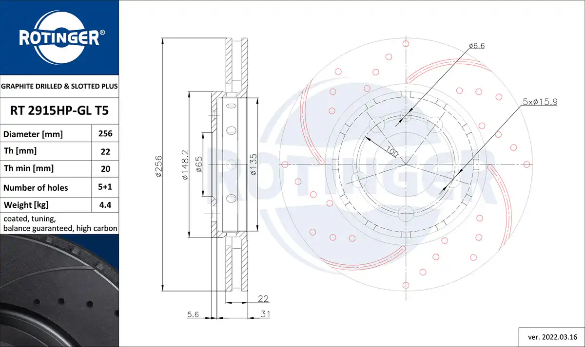 ROTINGER RT 2915HP-GL T5