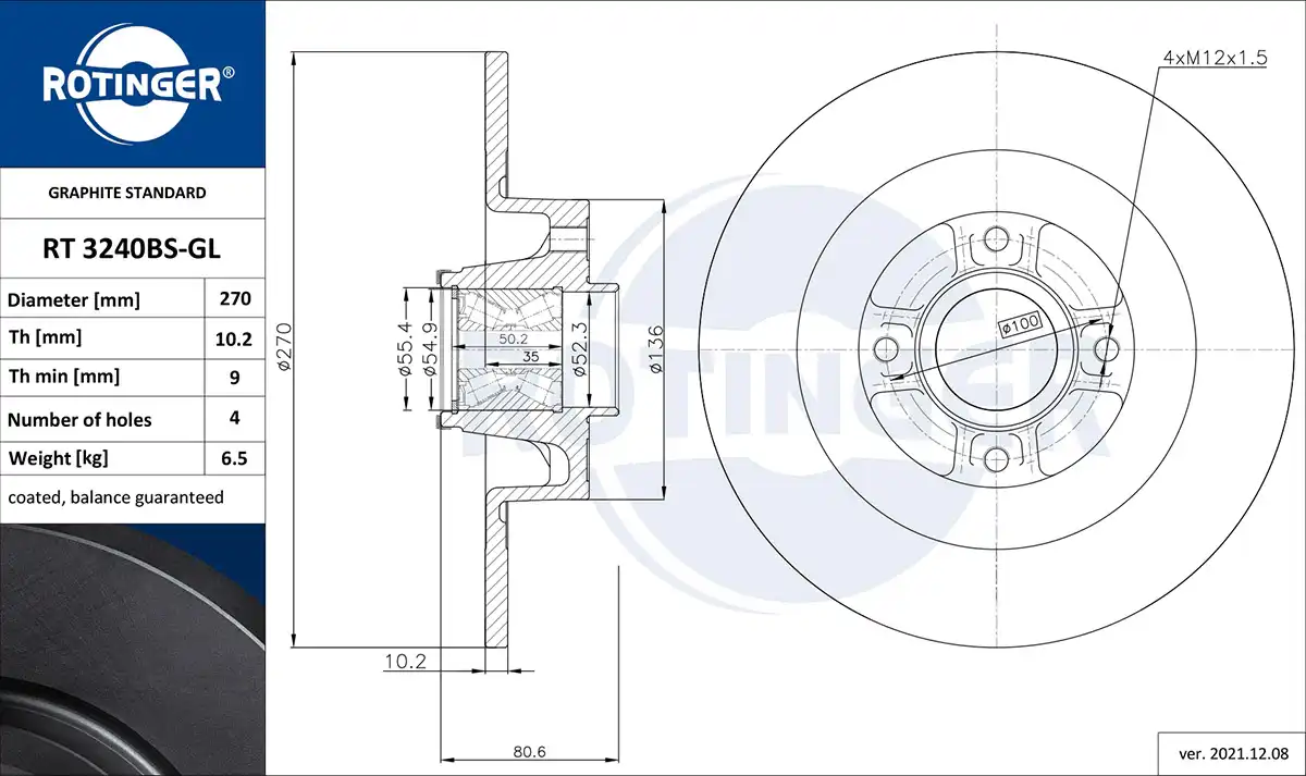 ROTINGER RT 3240BS-GL