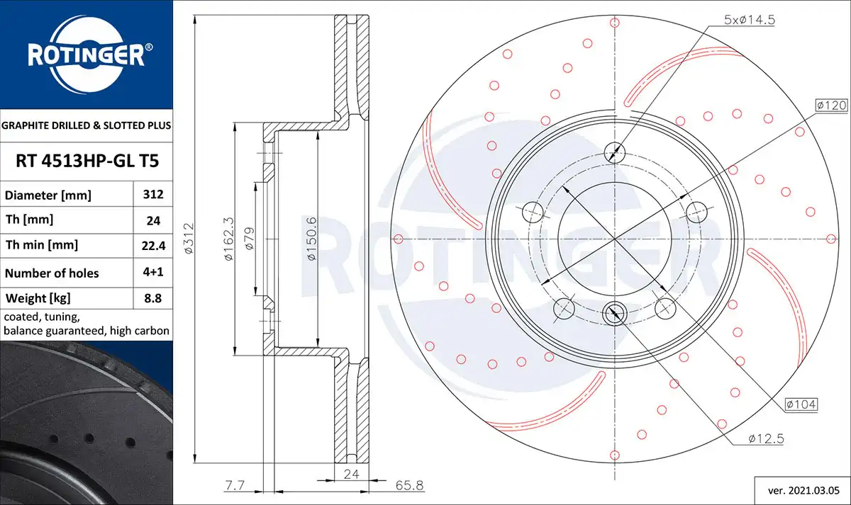 ROTINGER RT 4513HP-GL T5