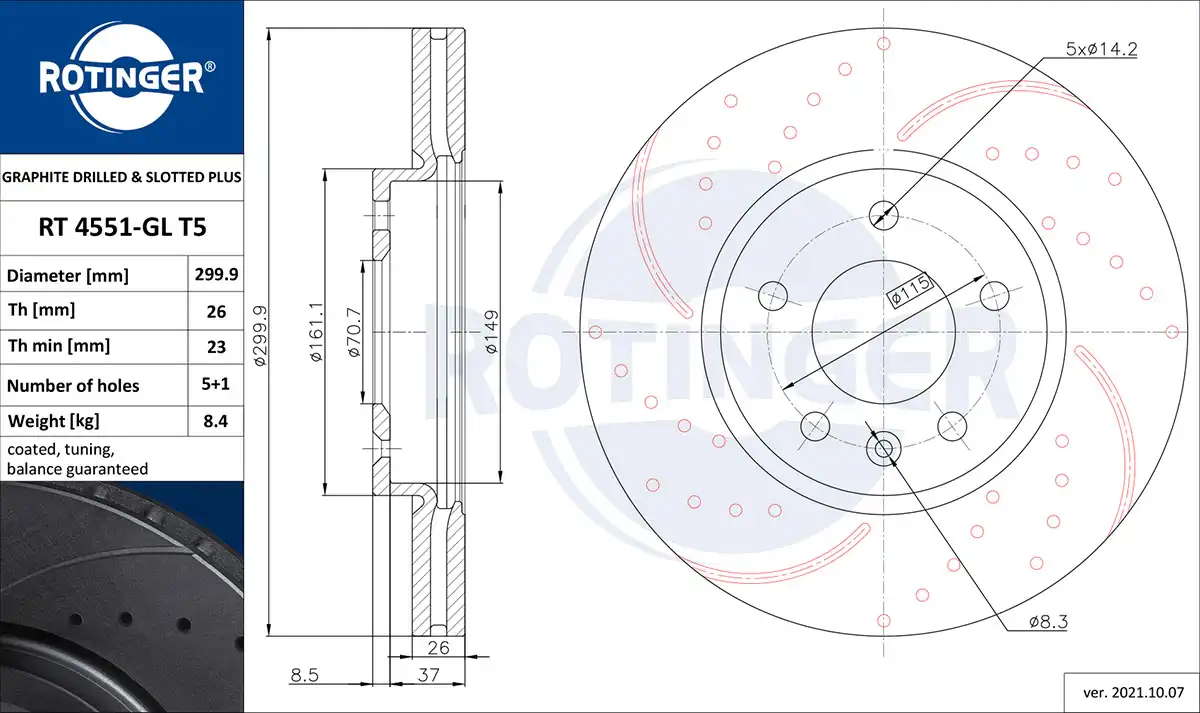 ROTINGER RT 4551-GL T5