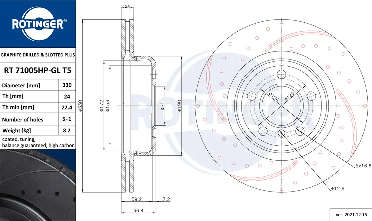 ROTINGER RT 71005HP-GL T5