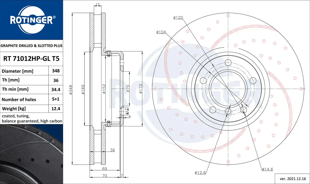 ROTINGER RT 71012HP-GL T5