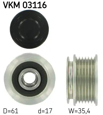 SKF VKM 03116