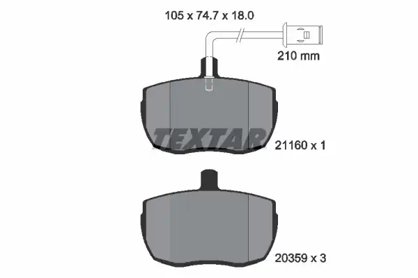 TEXTAR 2116002