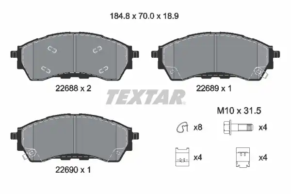 TEXTAR 2268801