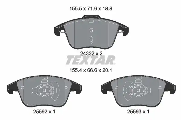 TEXTAR 2433205