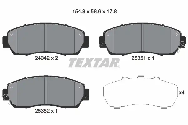 TEXTAR 2434201