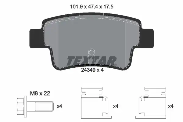 TEXTAR 2434901