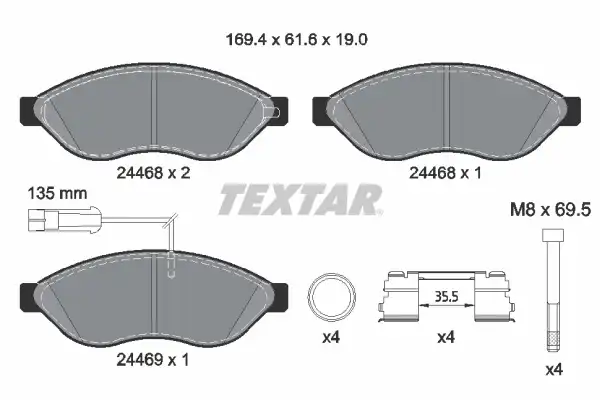 TEXTAR 2446807